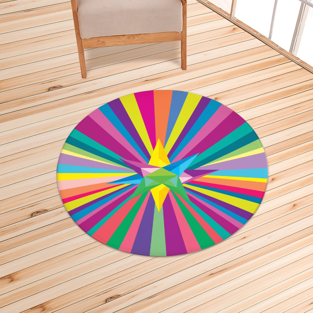 Multi Star Foldable round mat