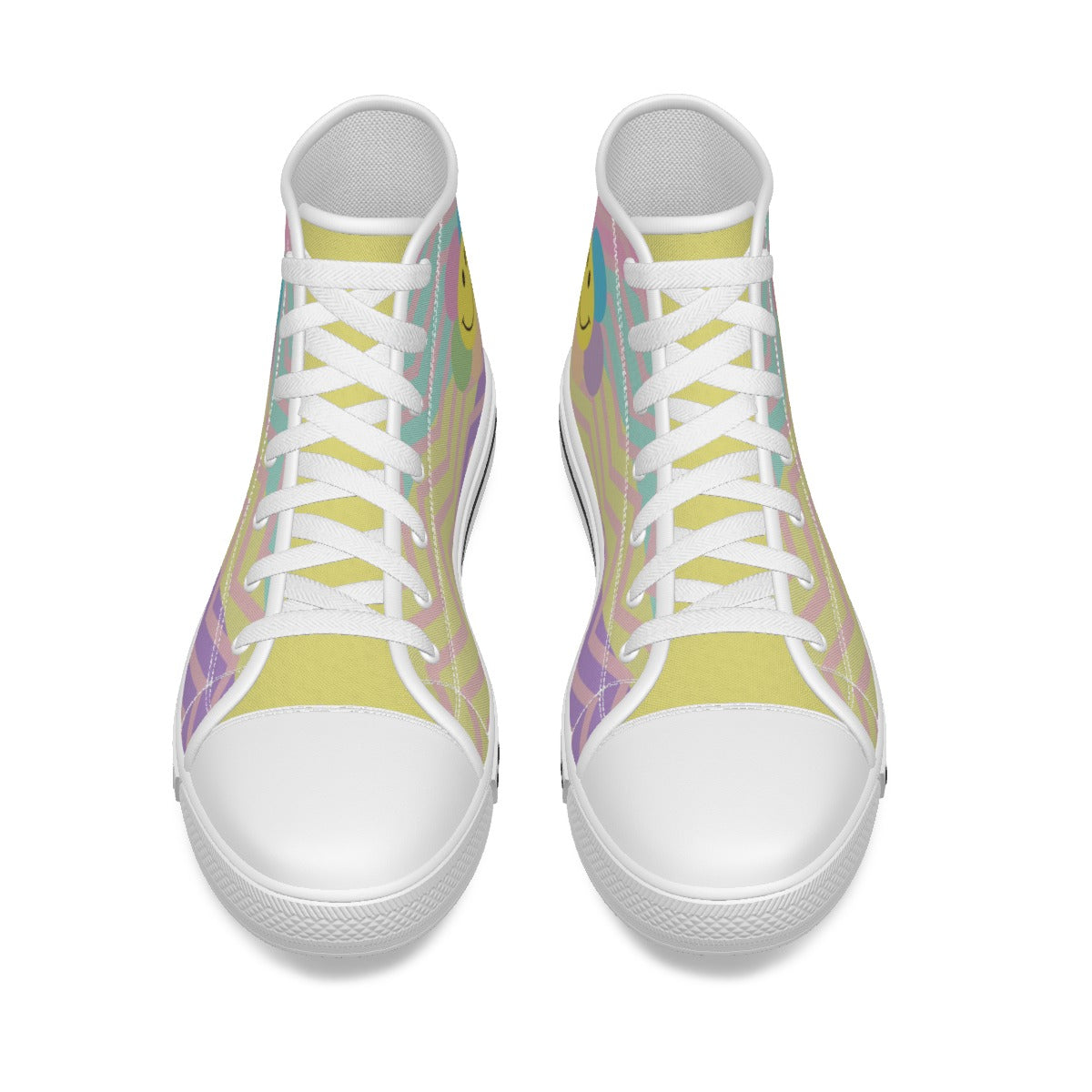 Pastel Smile / Canvas Shoes