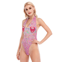 Load image into Gallery viewer, Bubble / V-neck Skinny Bodysuit
