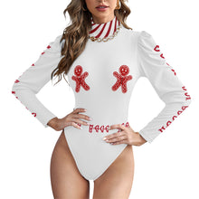 Load image into Gallery viewer, Rave White Bodysuit for Christmas
