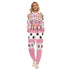 Pink Racer / Crop Sweatshirt Suit