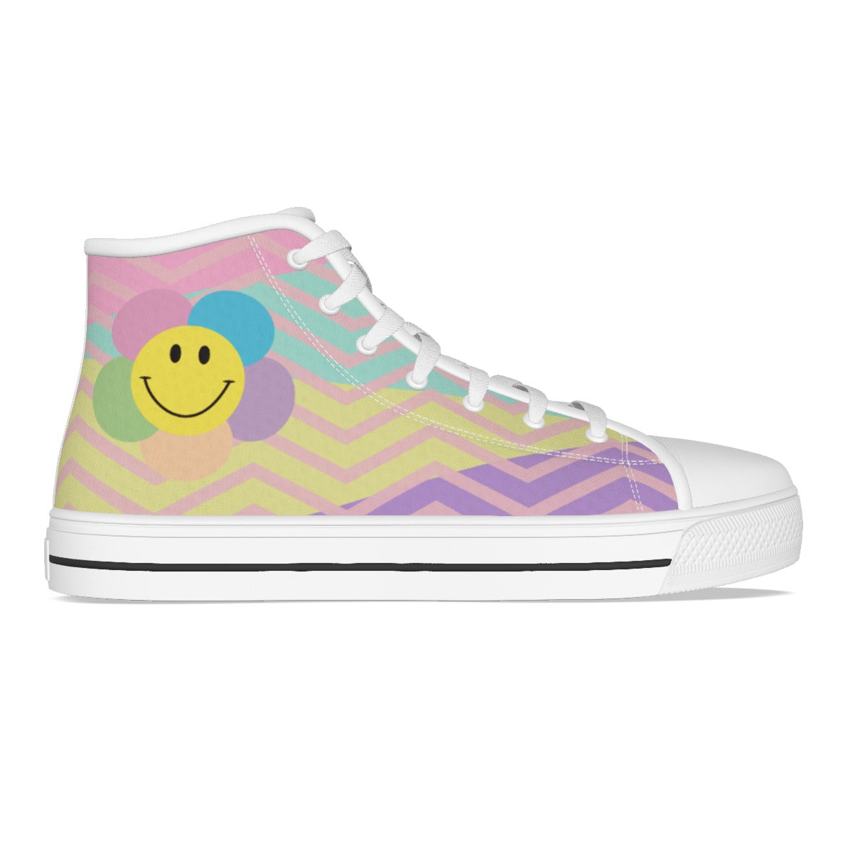 Pastel Smile / Canvas Shoes