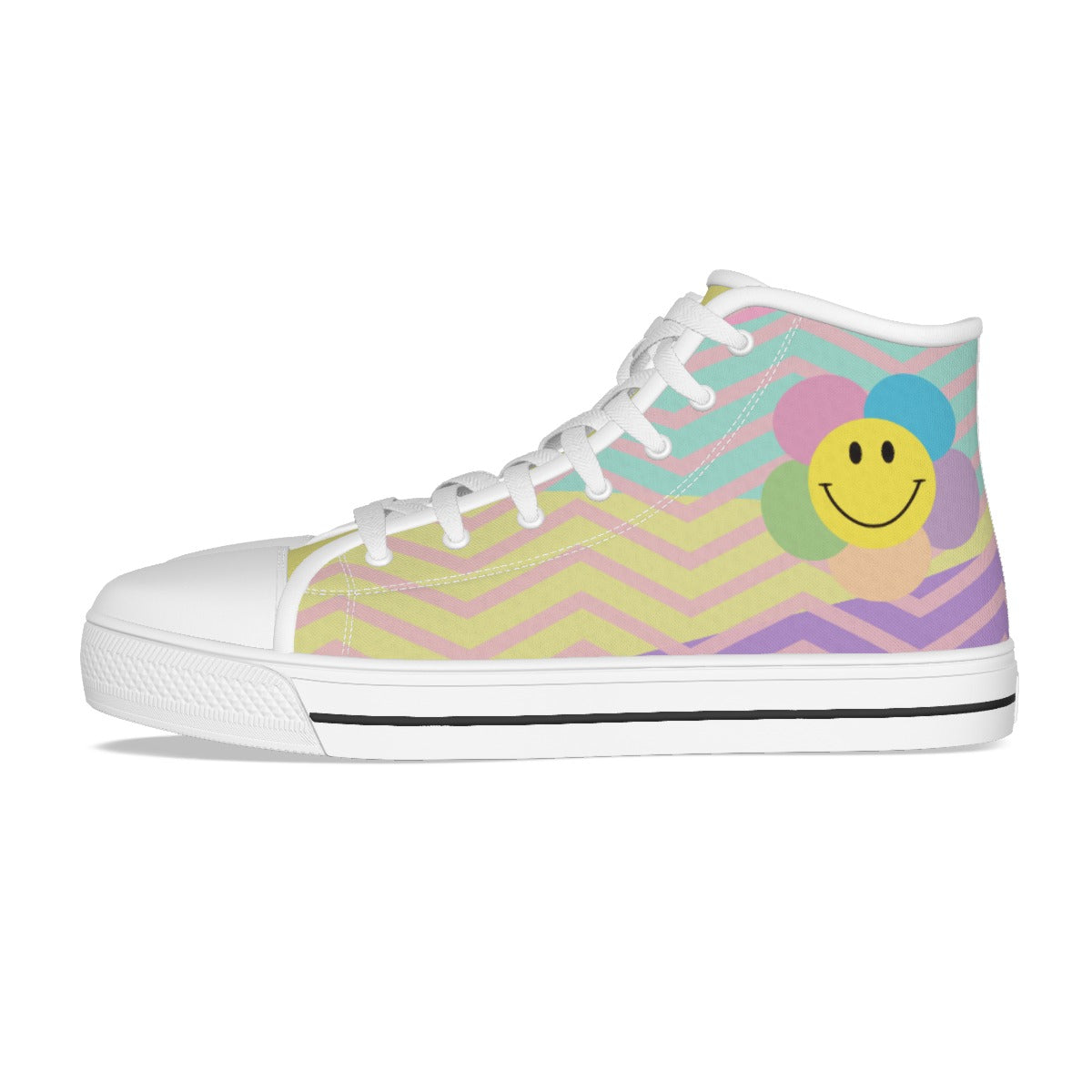 Pastel Smile / Canvas Shoes