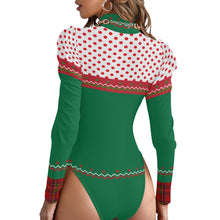 Load image into Gallery viewer, Cookie Green Bodysuit for Christmas
