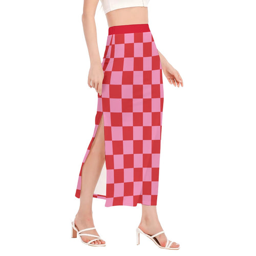 Monochrome /  Side Slit Skirt