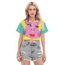 Load image into Gallery viewer, Piggy / Cropped Blouse
