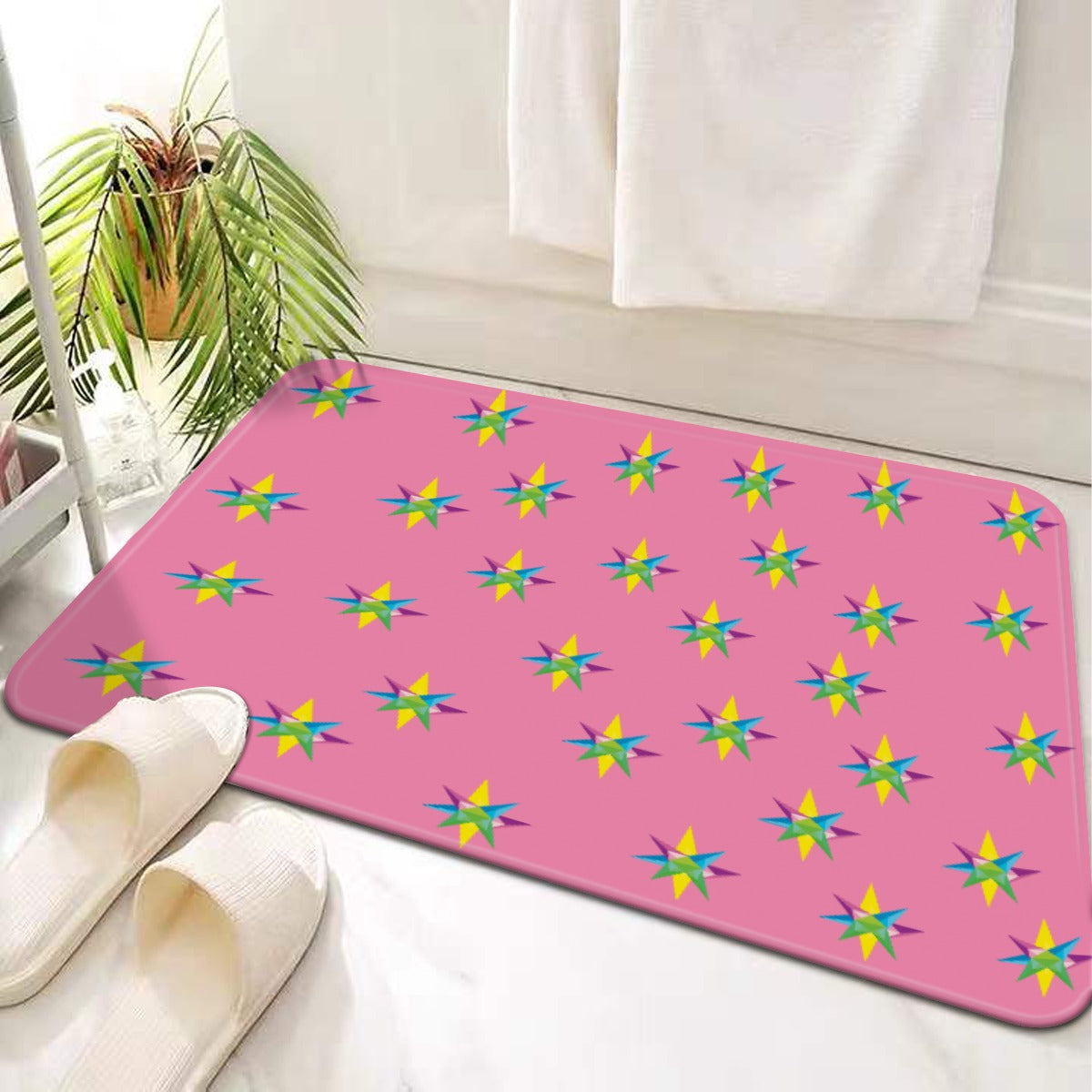 Star Pink / Door Mat