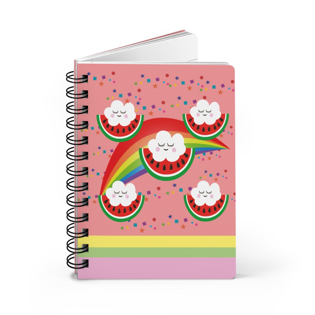 Watermelon Spiral Bound Journal