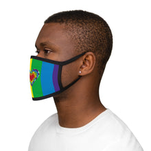 Load image into Gallery viewer, Rainbow Love / Mixed-Fabric Face Mask
