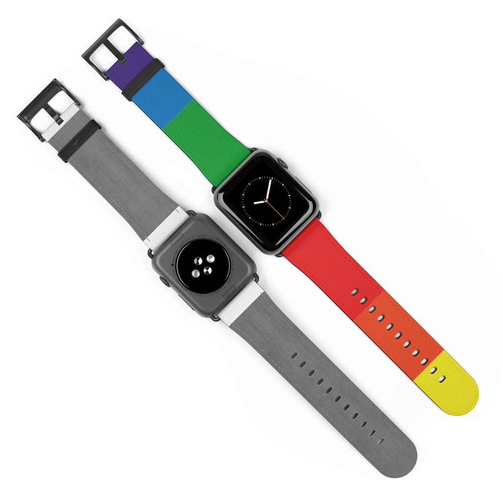 Rainbow Love  Watch Band