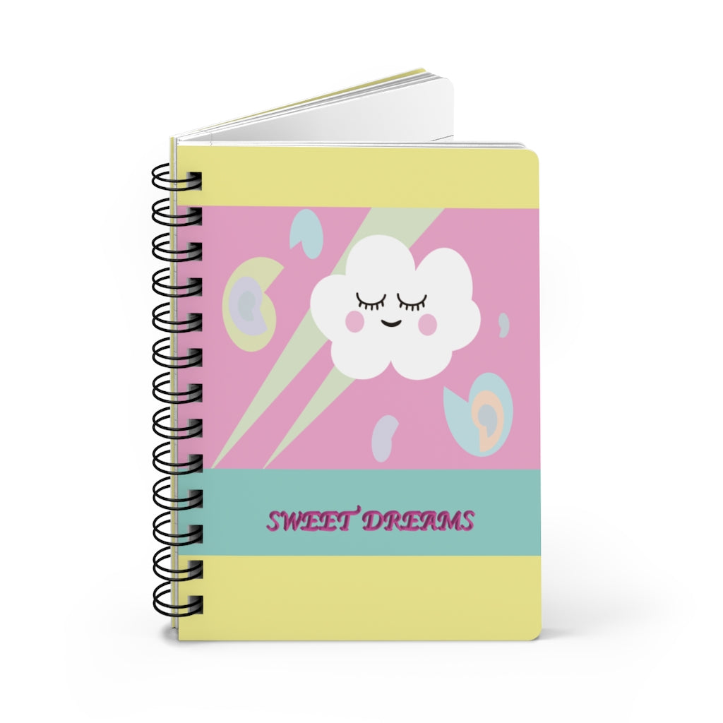 Sweet Dreams Spiral Bound Journal