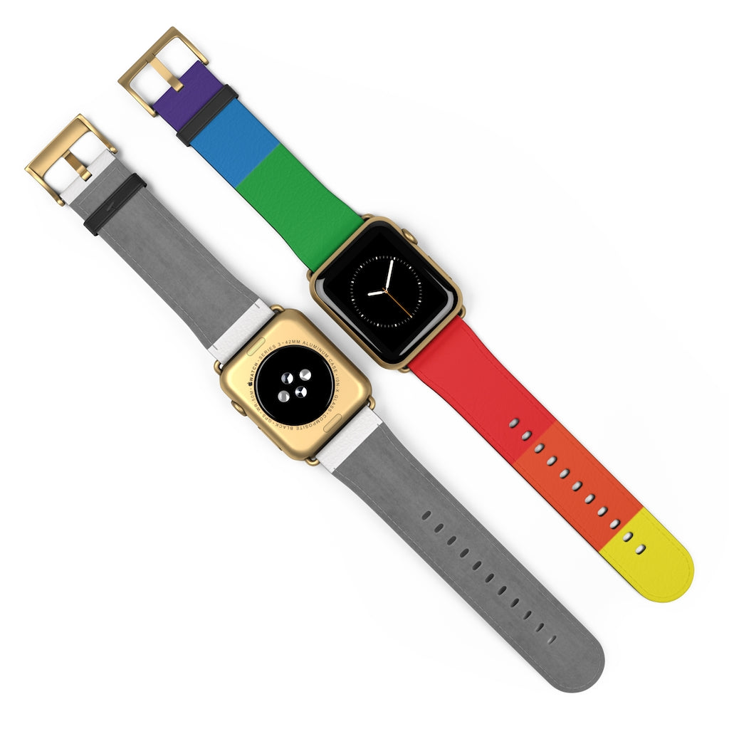 Rainbow Love  Watch Band