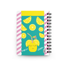 Load image into Gallery viewer, Lemon / Spiral Bound Journal
