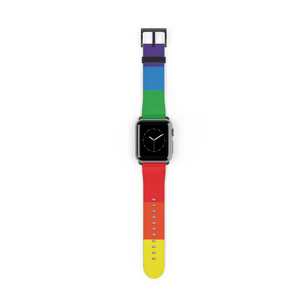 Rainbow Love  Watch Band