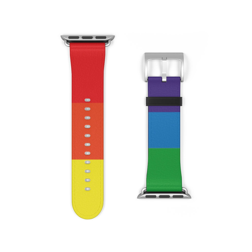 Rainbow Love  Watch Band