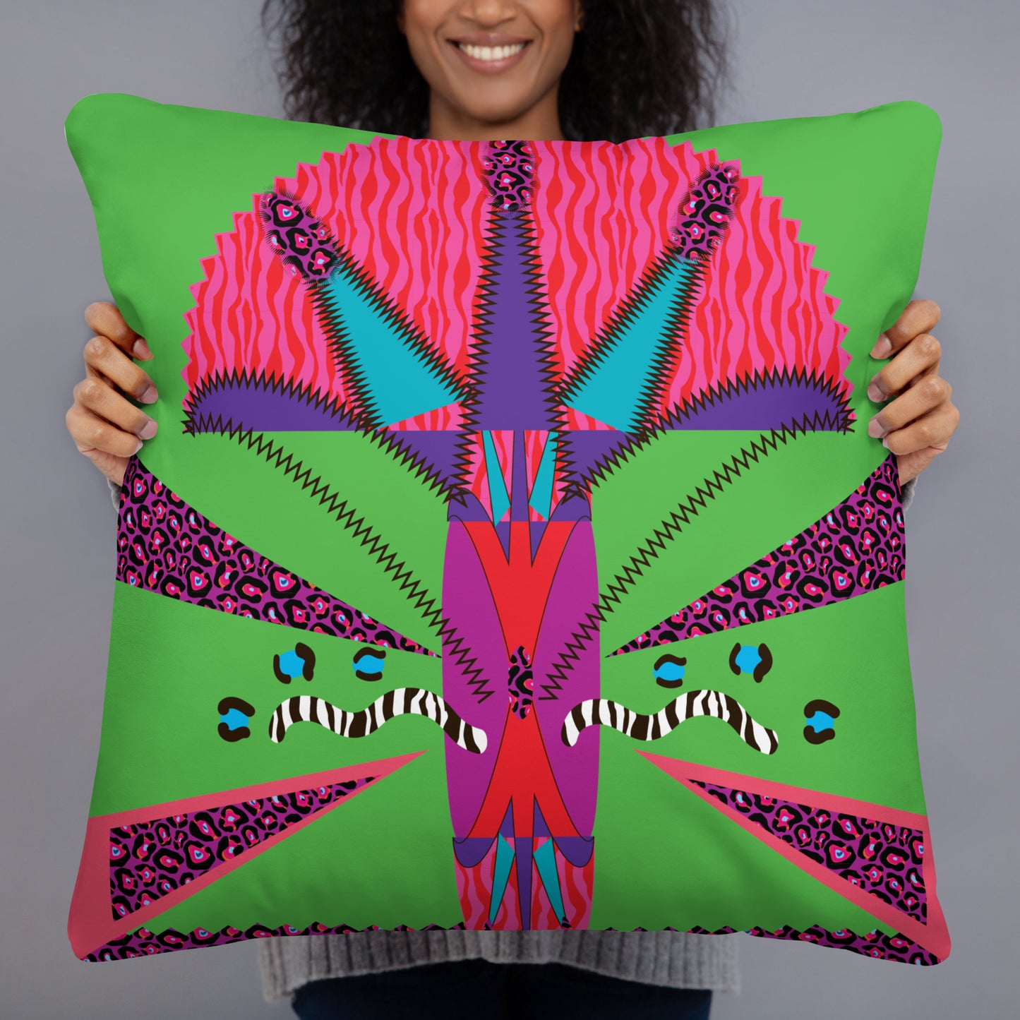 African Fan Couch Pillowcase