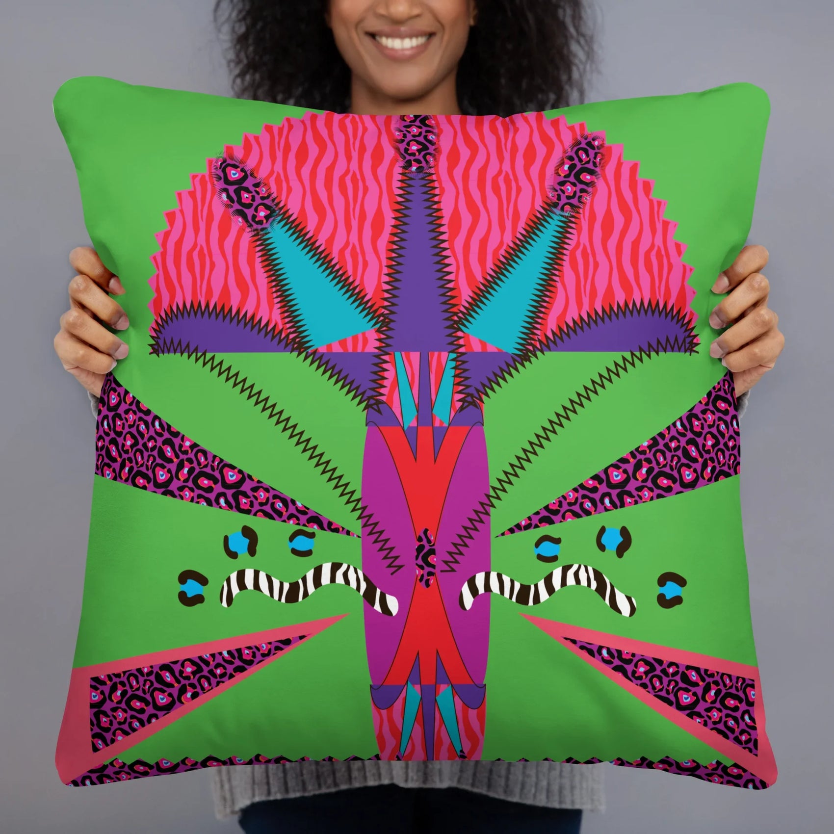 African Fan Couch Pillowcase