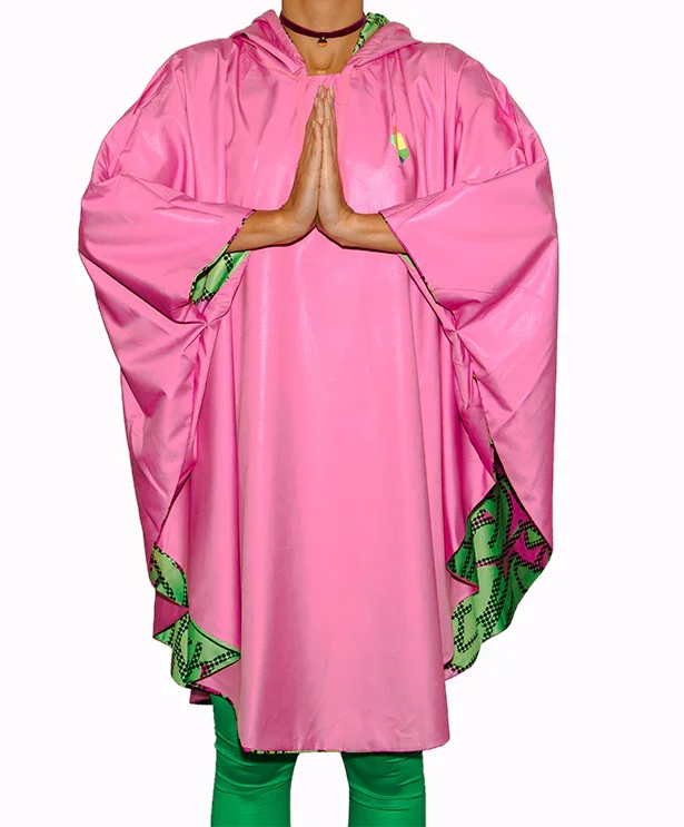 Mixed Eye Unisex Raincoat Poncho