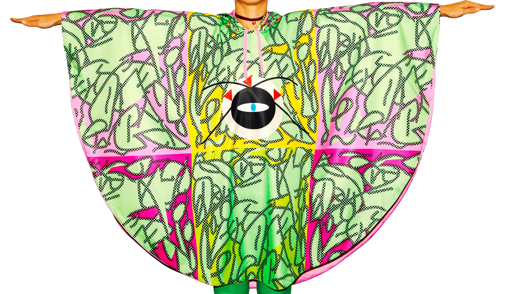 Mixed Eye Unisex Raincoat Poncho