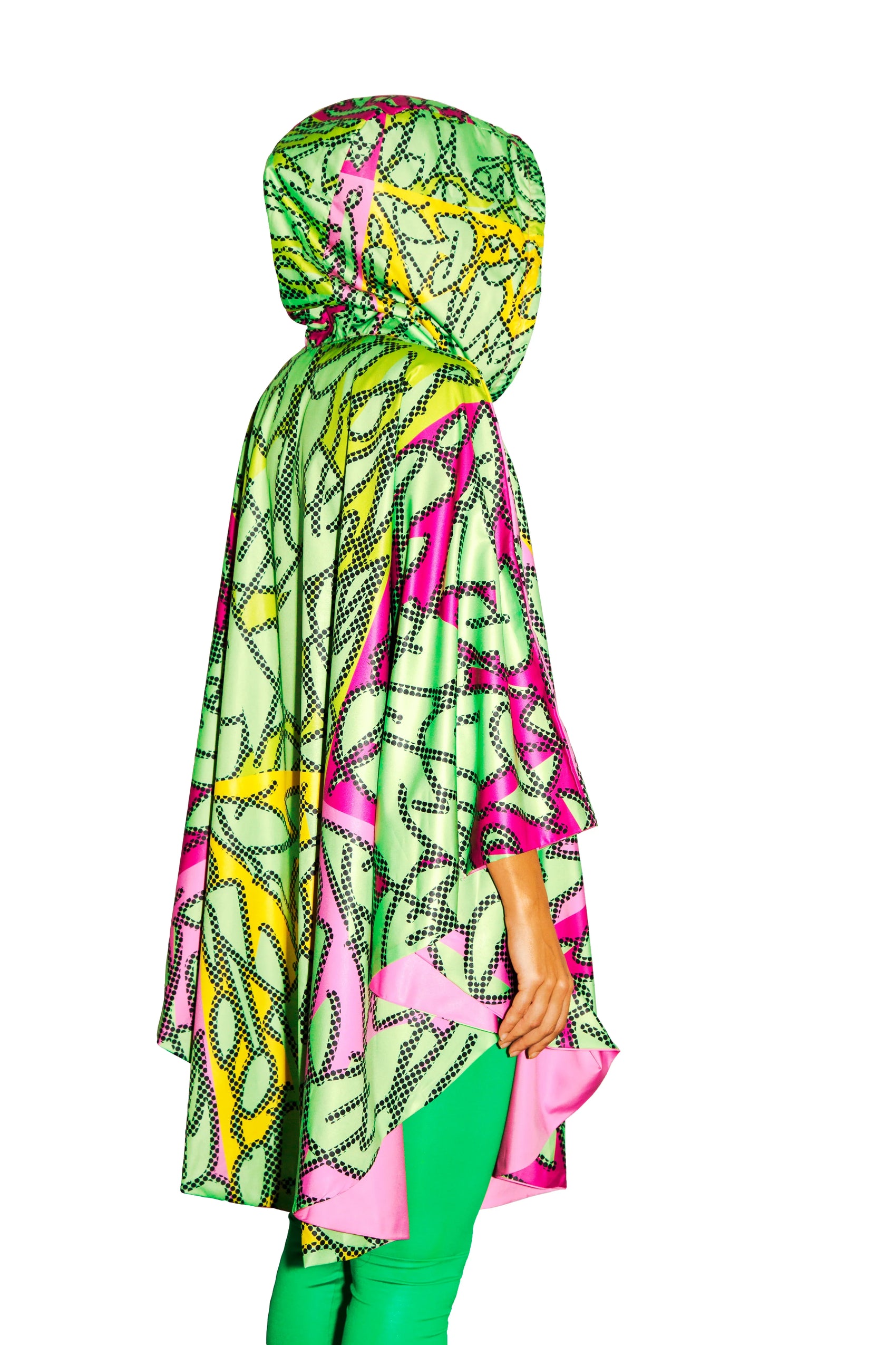 Mixed Eye Unisex Raincoat Poncho