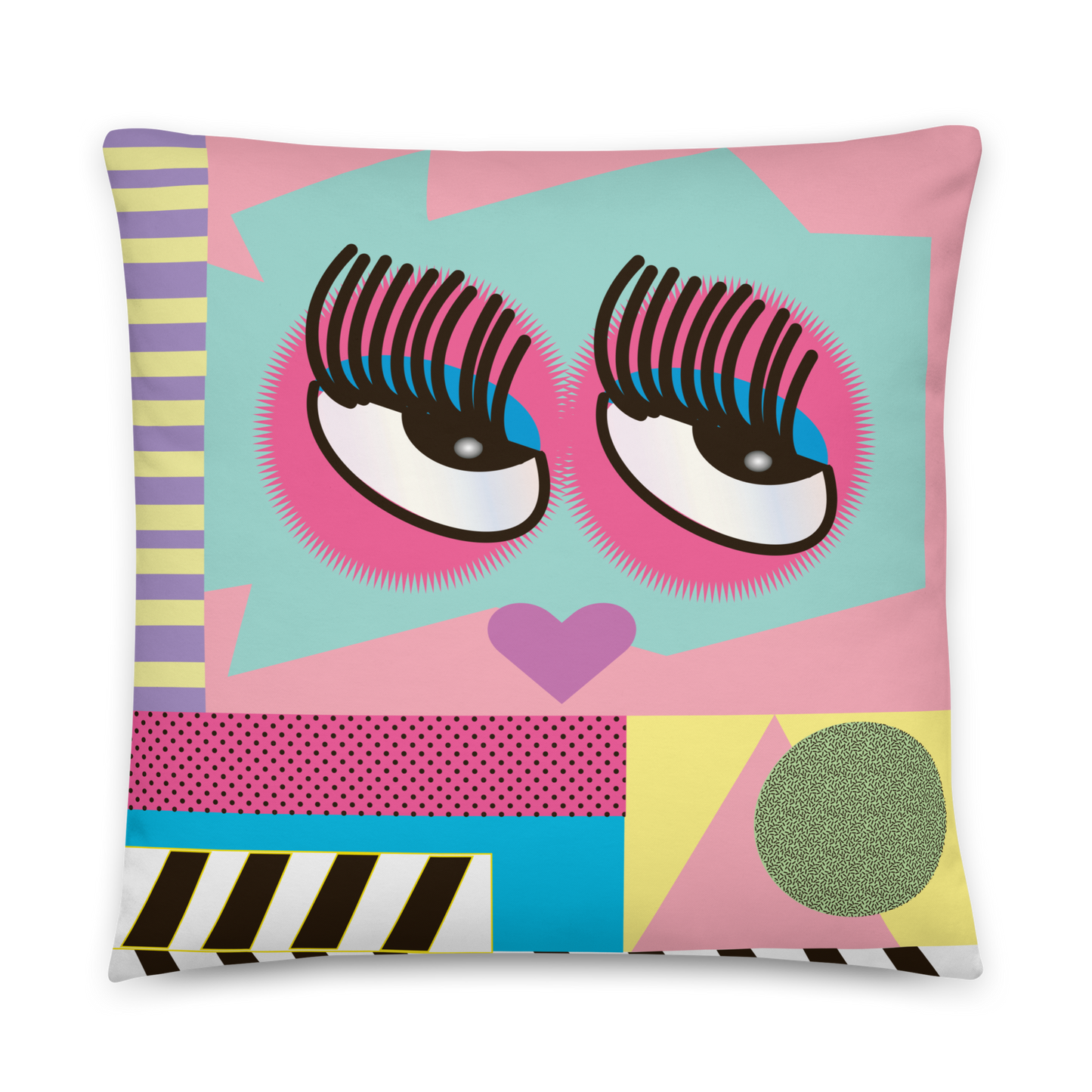 Cute Eyes Couch Pillowcase