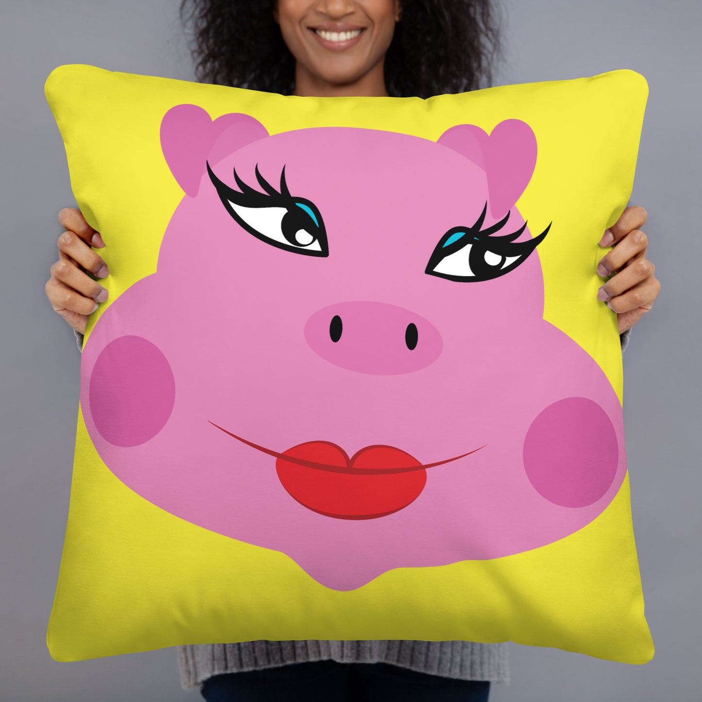 Piggy Couch Pillowcase