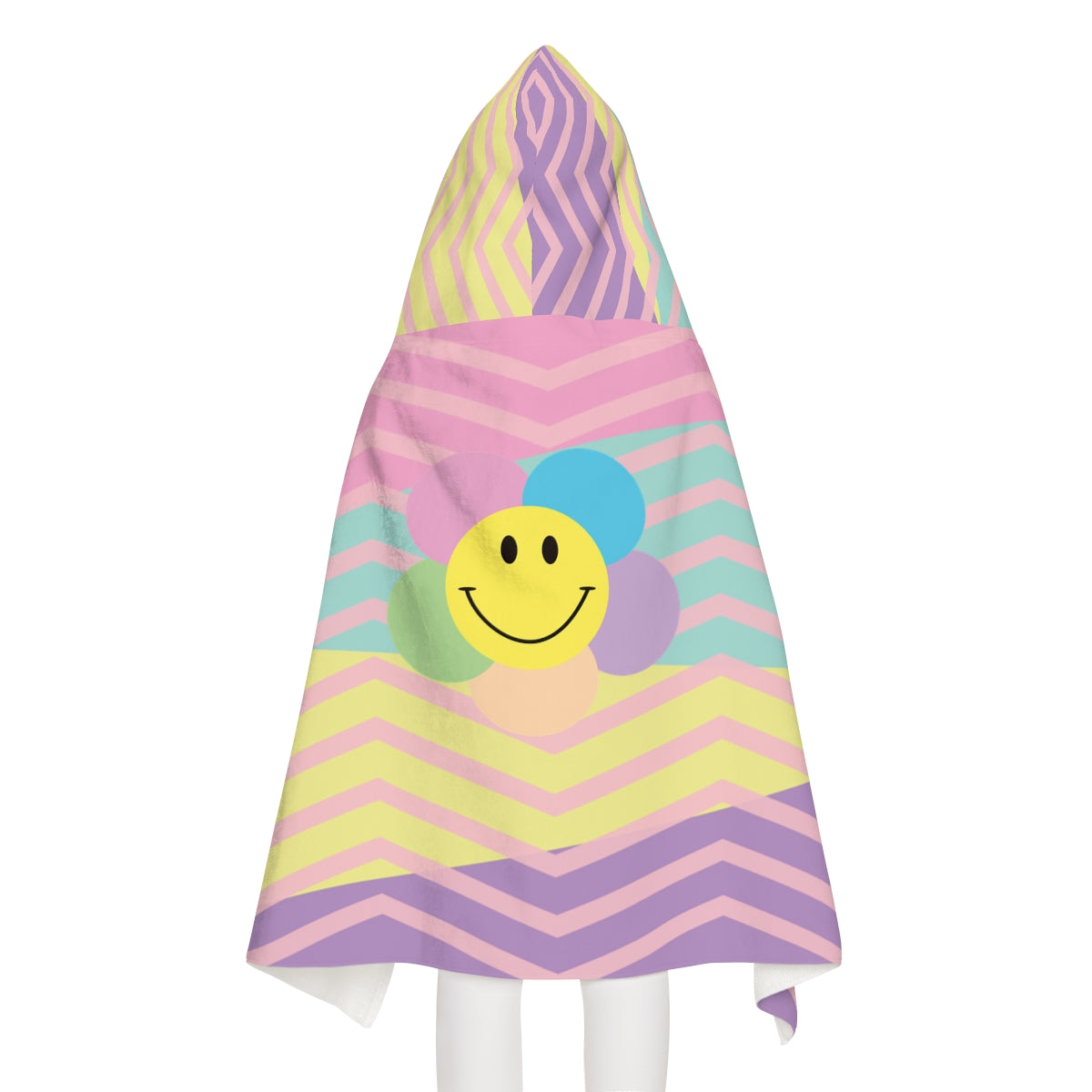 Pastel Smile Youth Hooded Towel