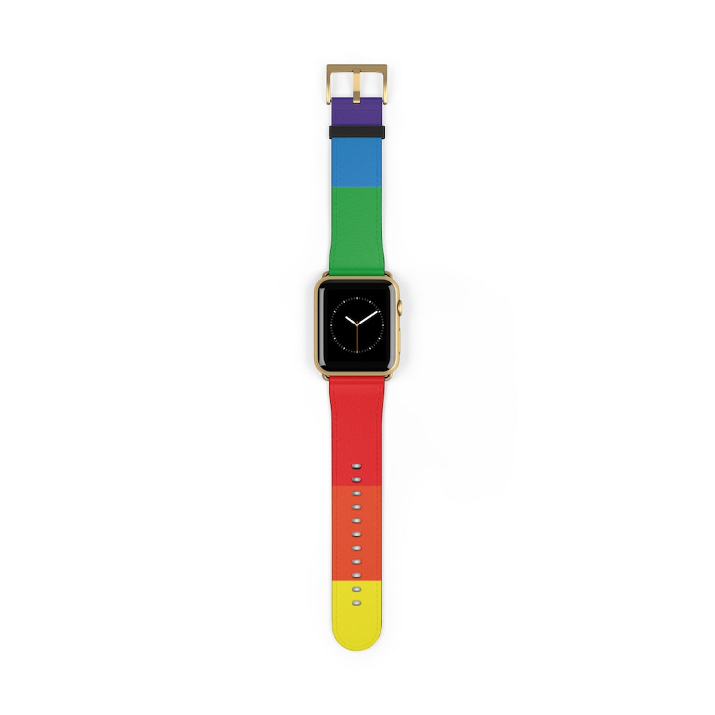 Rainbow Love  Watch Band