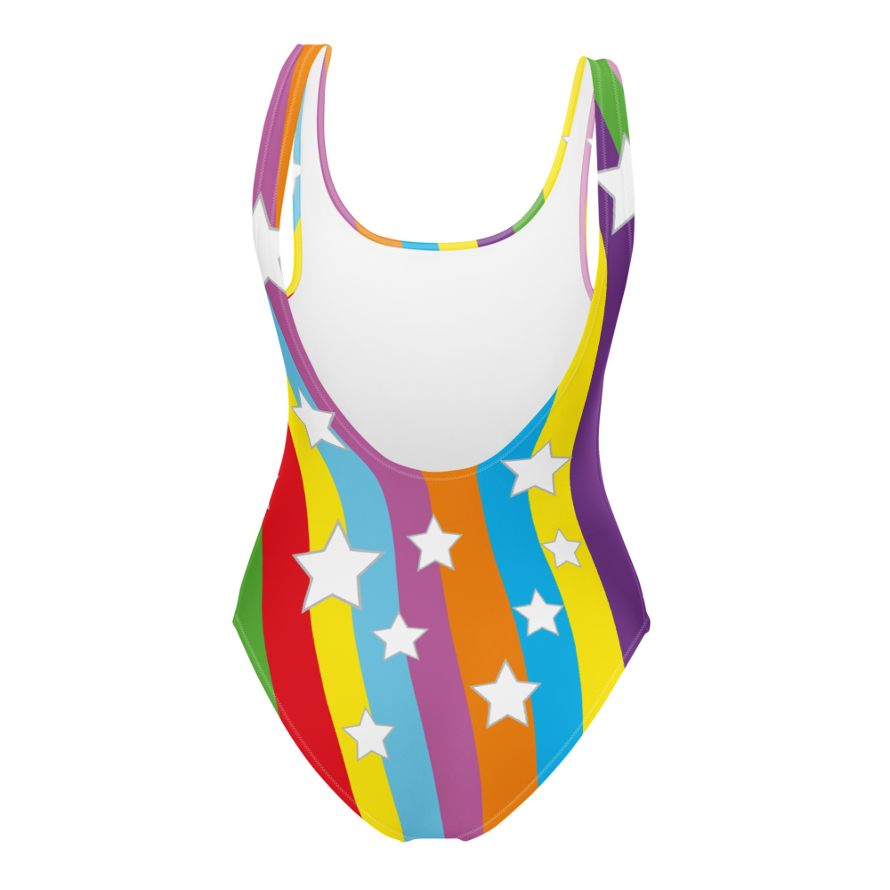 Rainbow Star Women Swimsuit