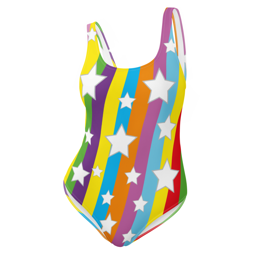 Rainbow Star Women Swimsuit