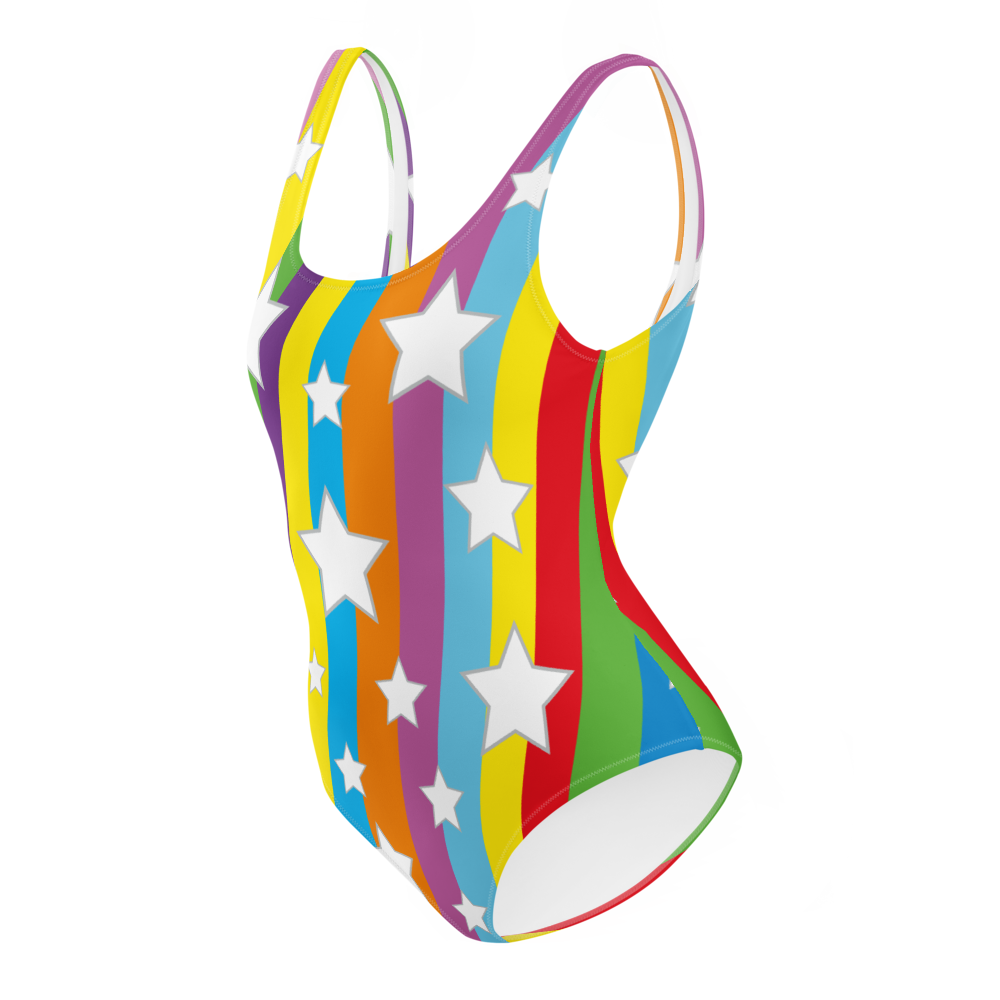 Rainbow Star Women Swimsuit