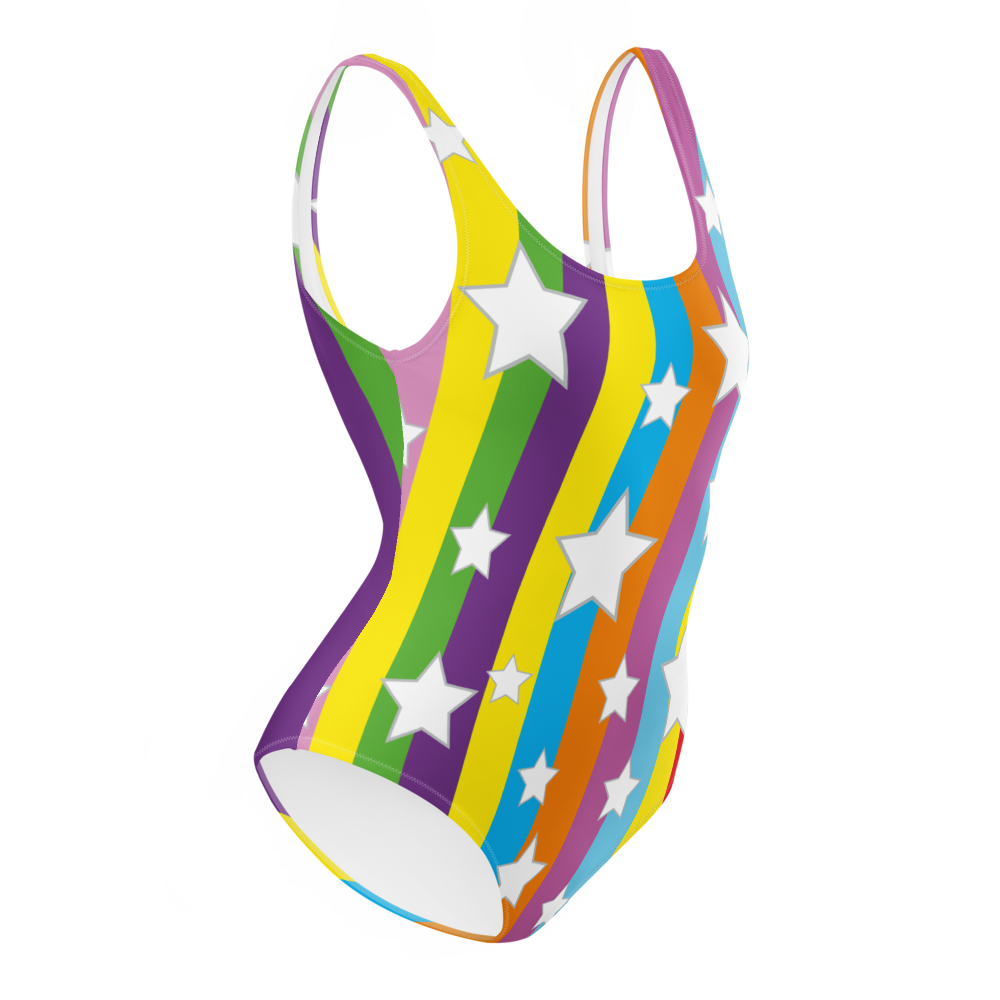 Rainbow Star Women Swimsuit