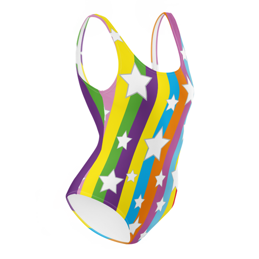 Rainbow Star Women Swimsuit