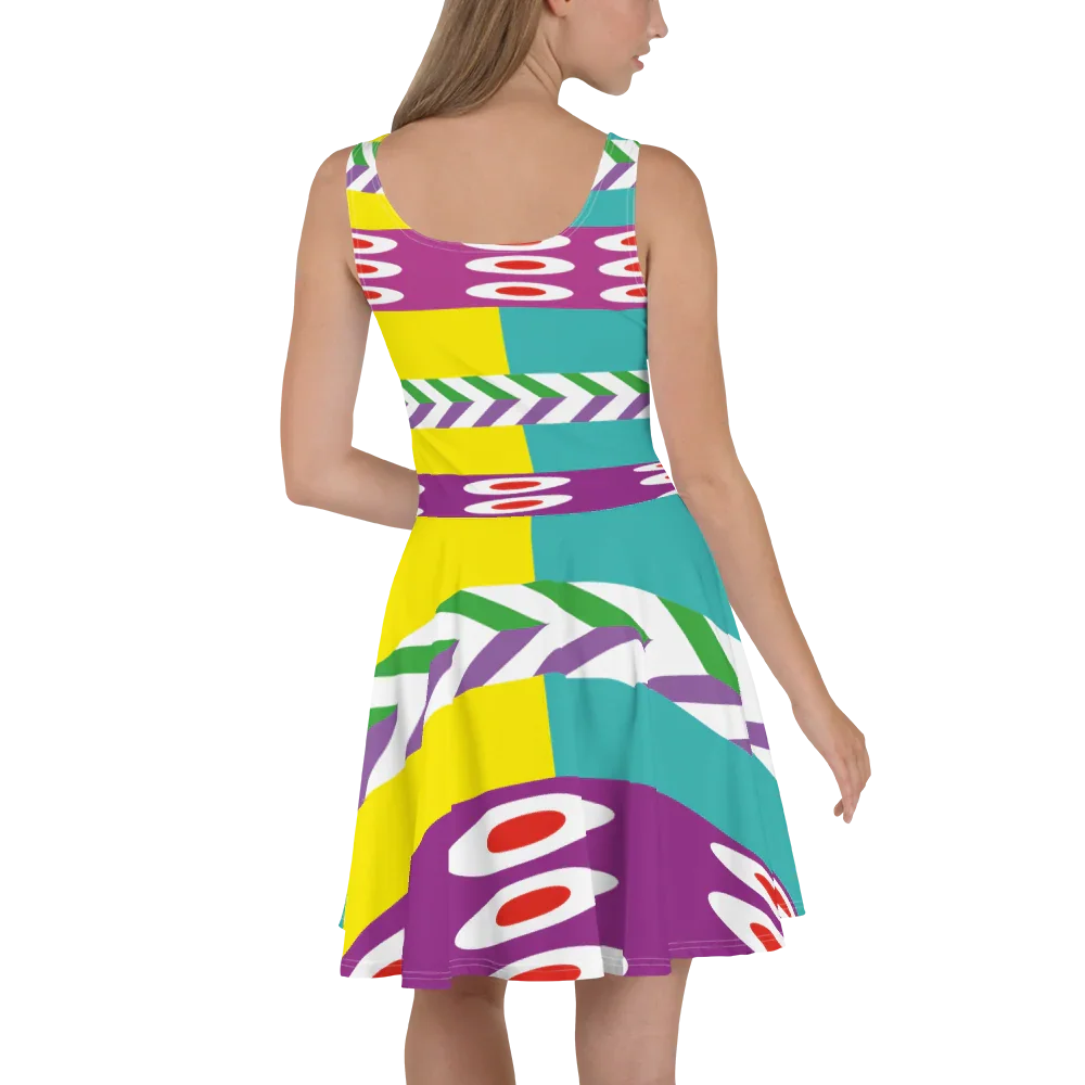 Octopus Women Skater Dress