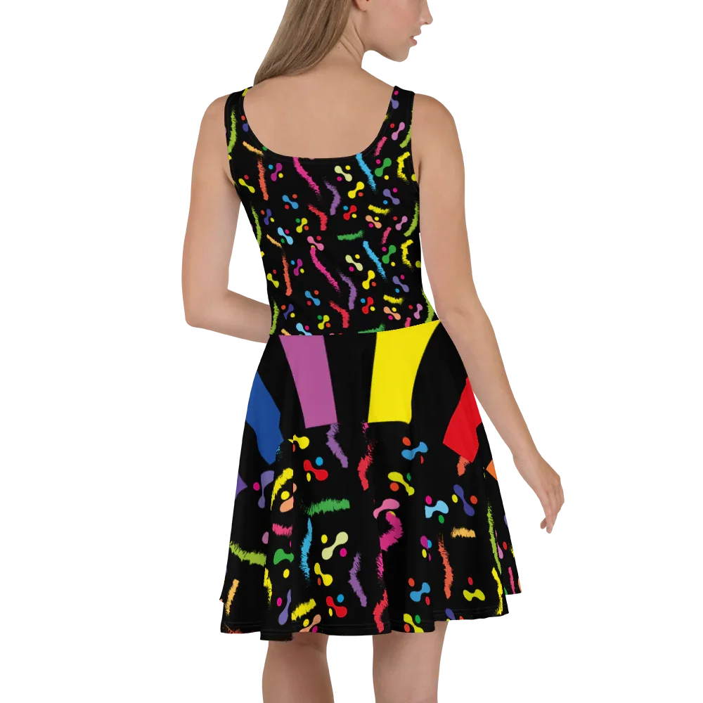 Smile Women Skater Dress