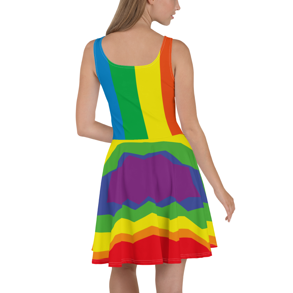 Rainbow Lowe Women Skater Dress