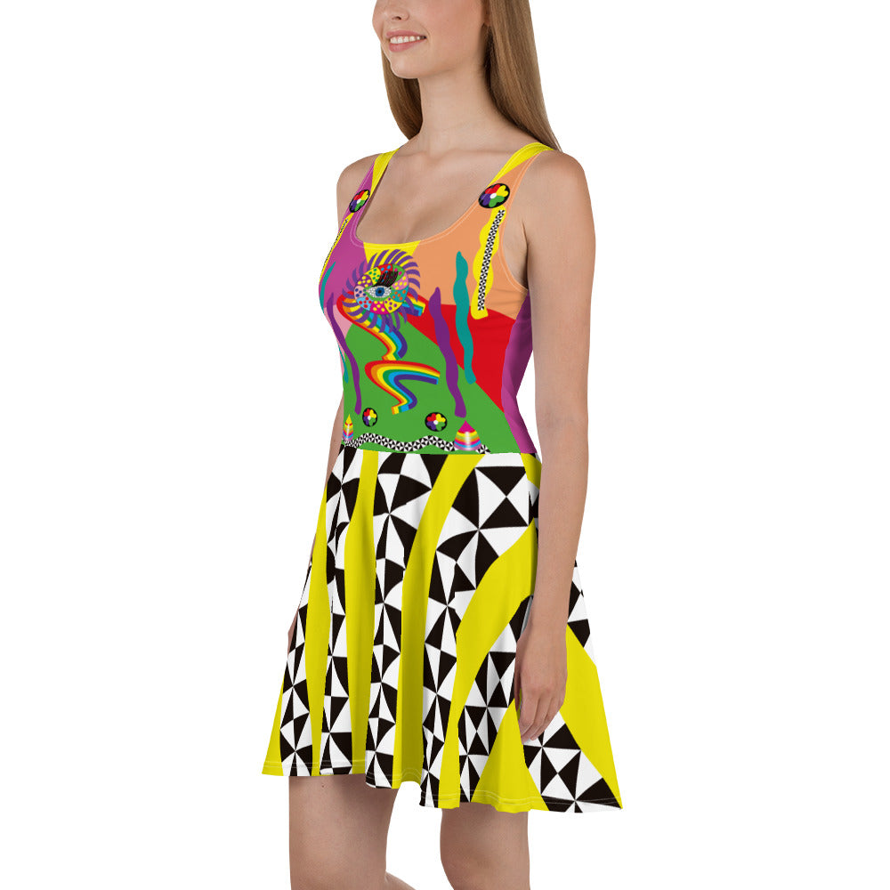 Soul Way Women Skater Dress