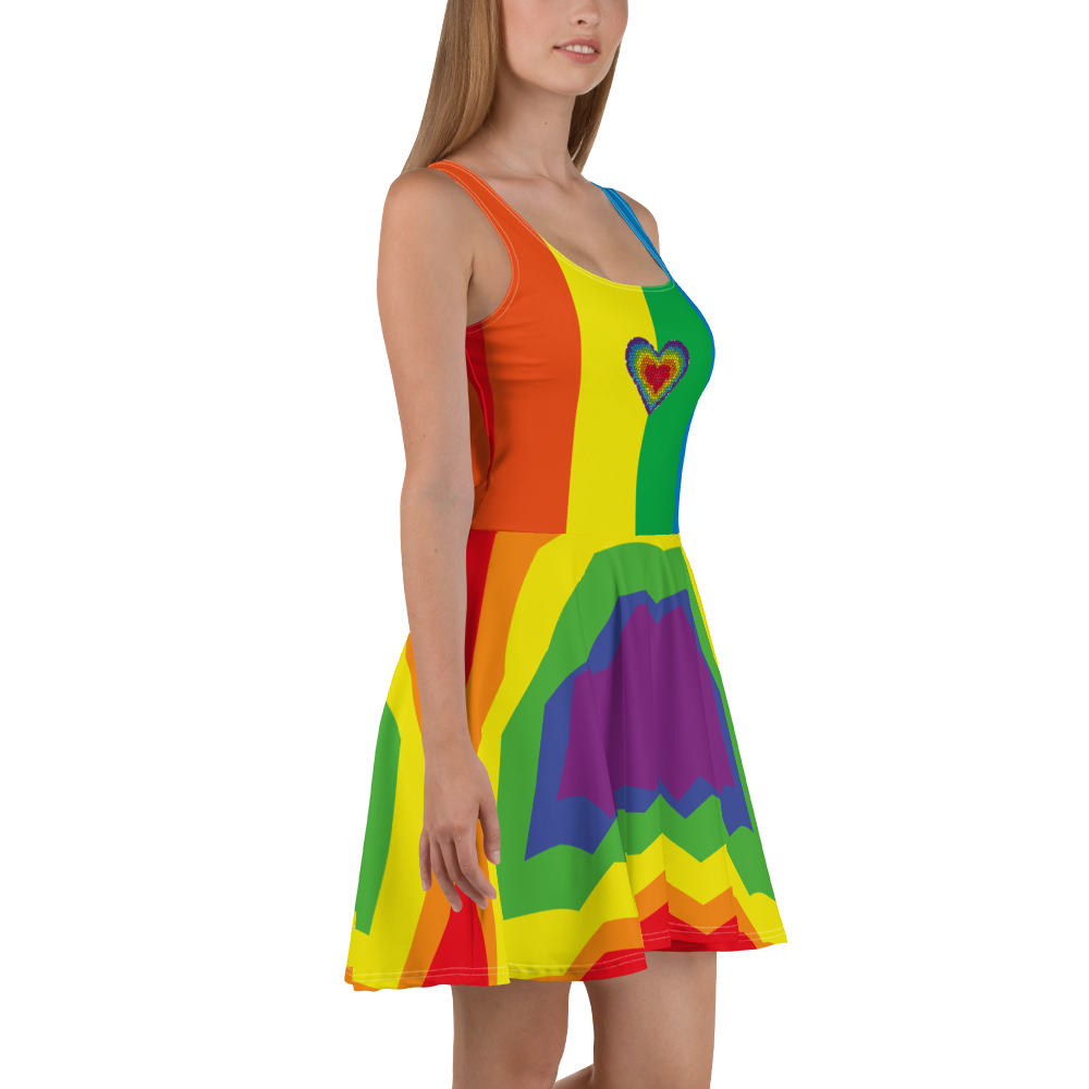 Rainbow Lowe Women Skater Dress