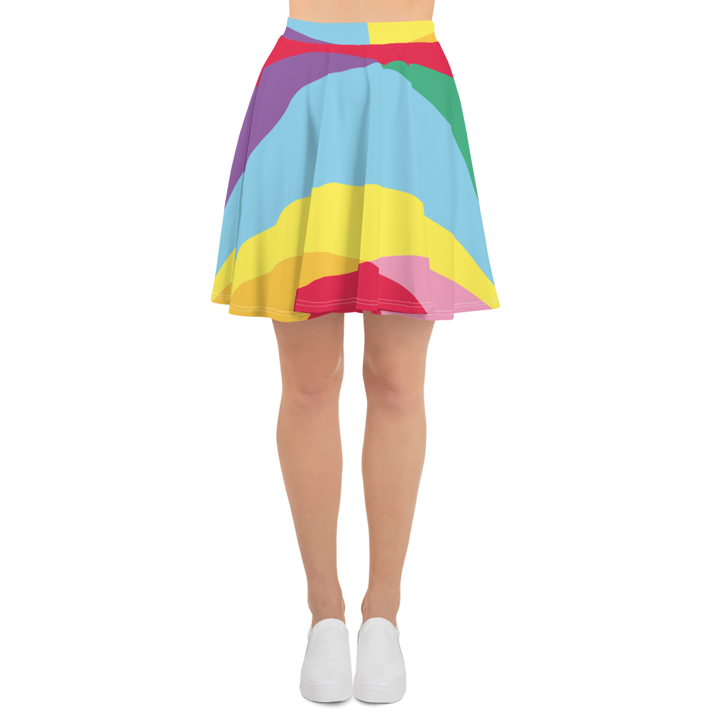 Pineapple  Skater Skirt