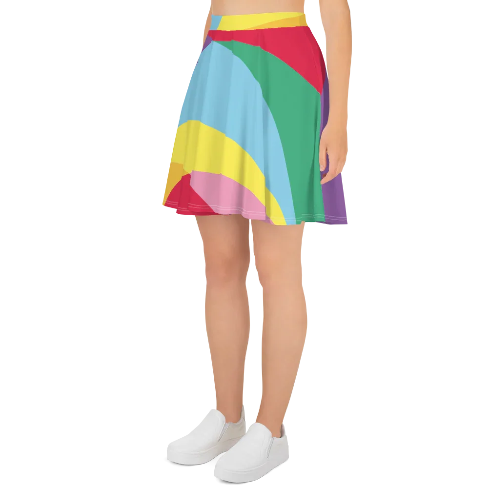 Pineapple  Skater Skirt