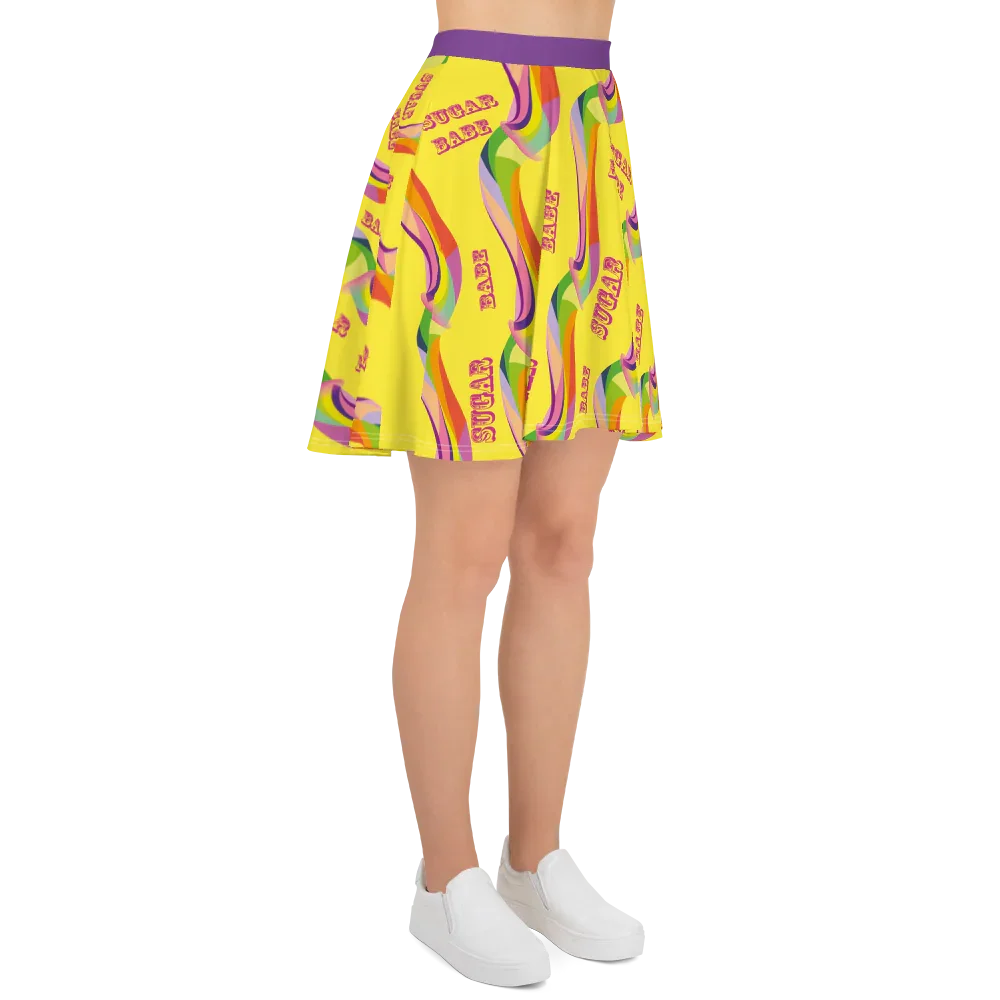 Sugar Babe Women Skater Skirt