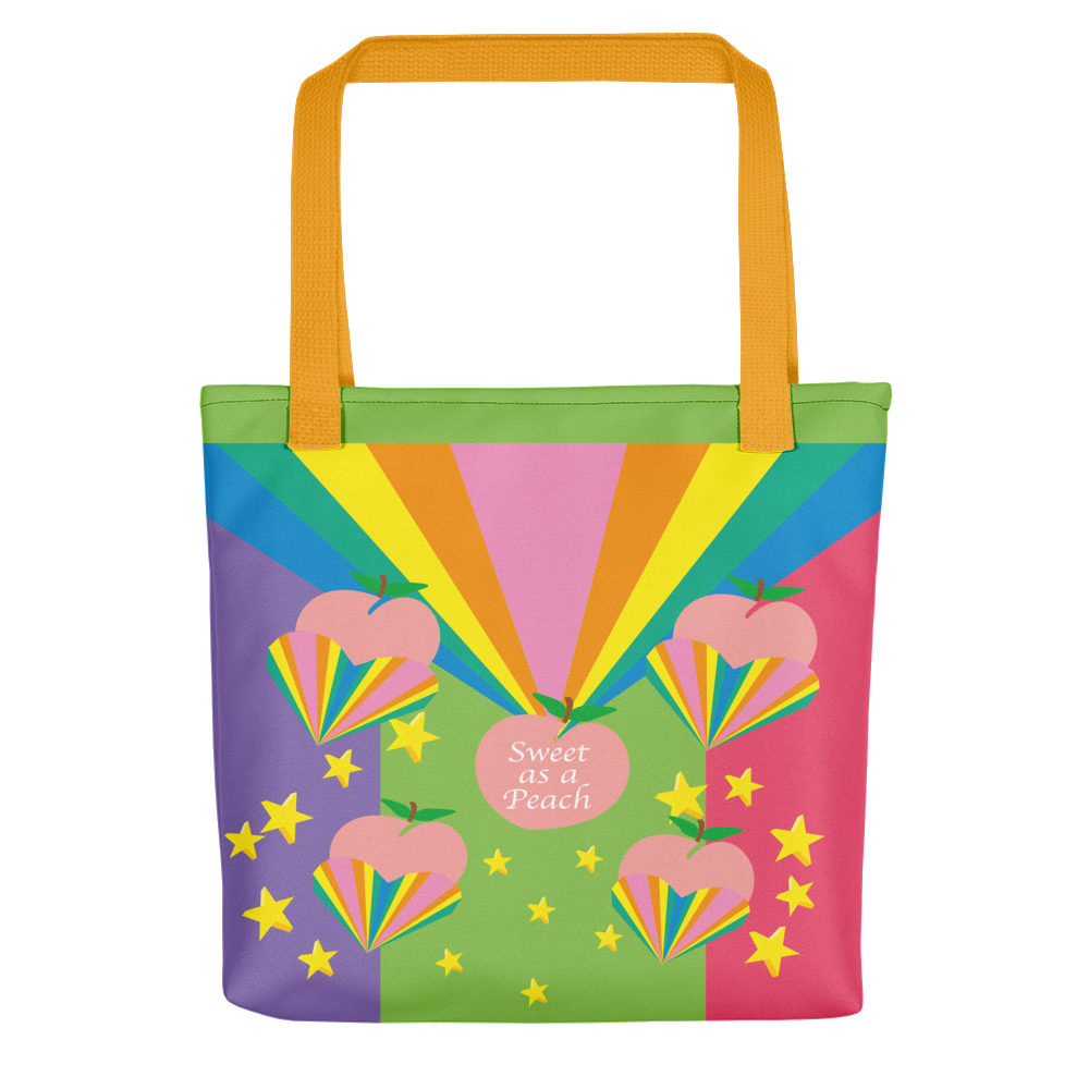 Peach Tote bag