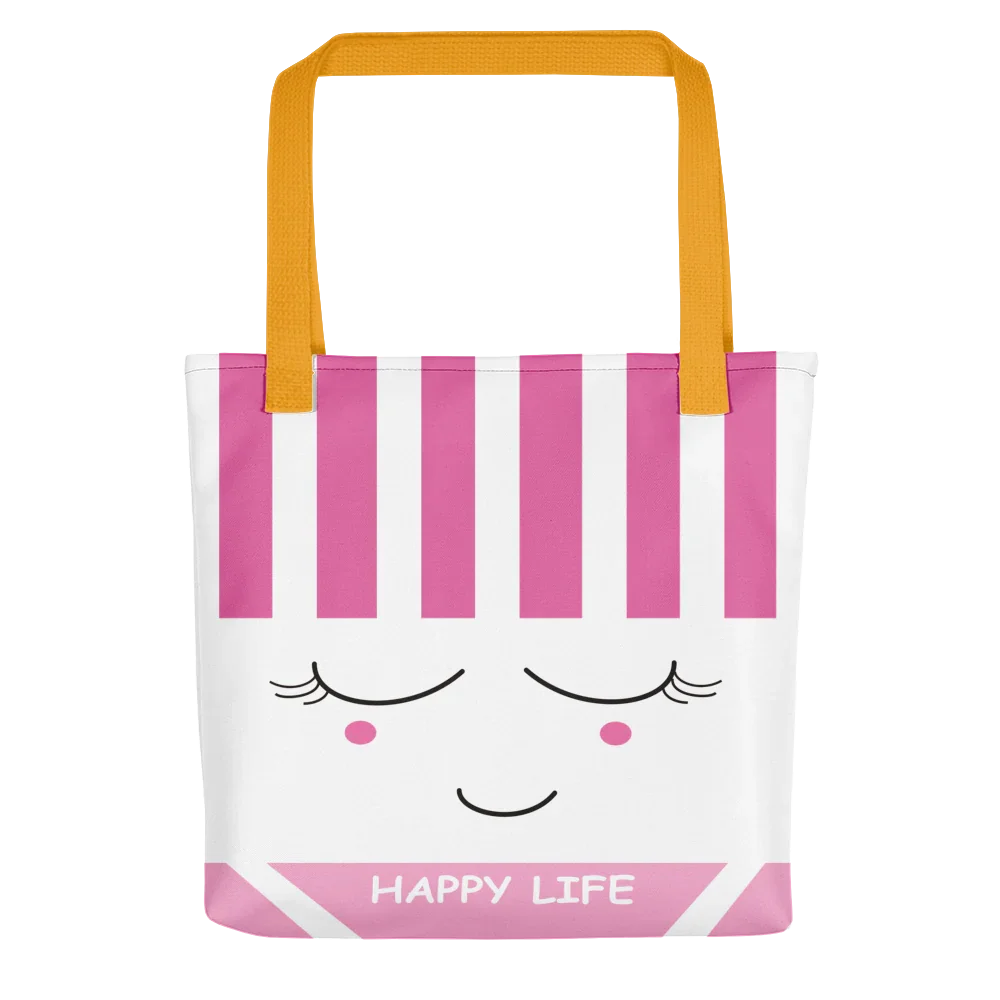 Happy Life Tote bag
