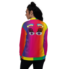 Load image into Gallery viewer, Rainbow Love / Unisex Bomber Jacket

