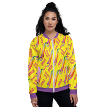 Load image into Gallery viewer, Sugar Babe Unisex Bomber Jacket
