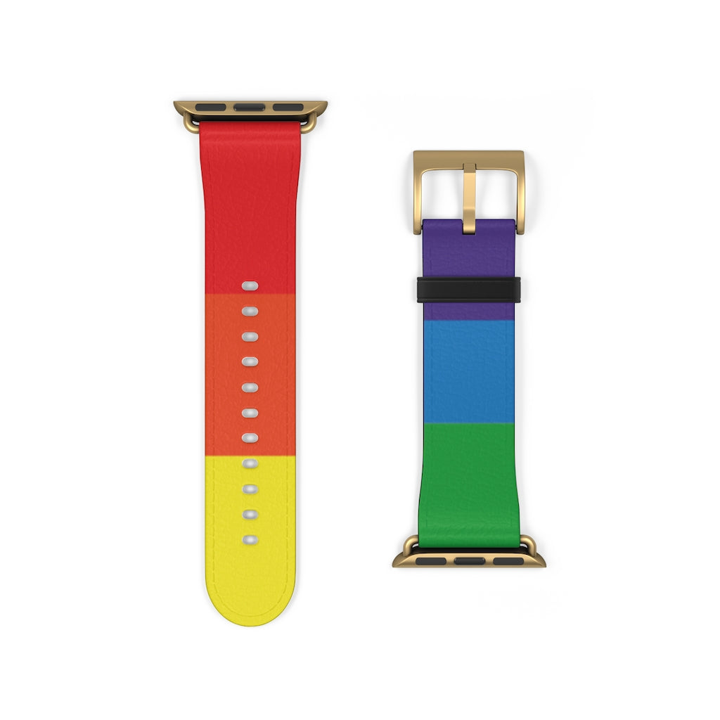 Rainbow Love  Watch Band