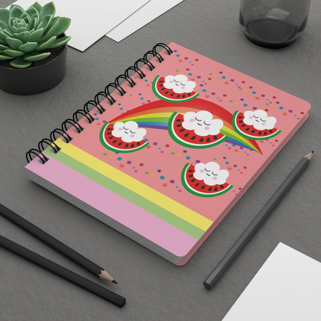 Watermelon Spiral Bound Journal