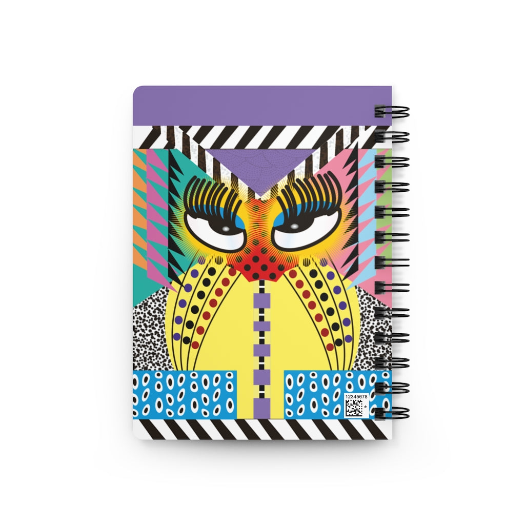 Angry Owl Spiral Bound Journal