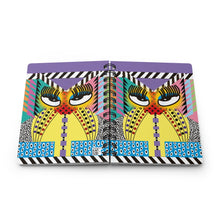 Load image into Gallery viewer, Angry Owl / Spiral Bound Journal
