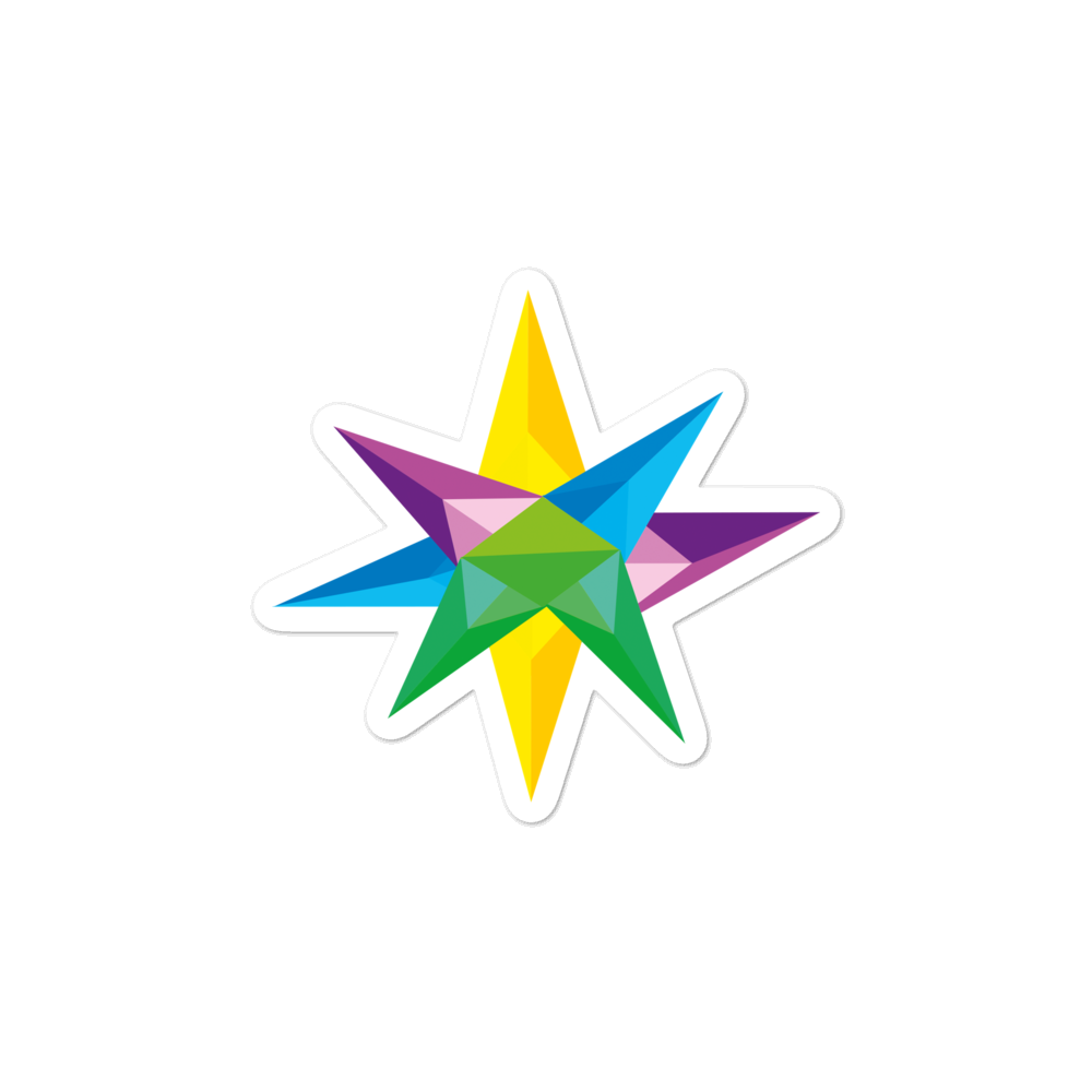 Star  Bubble-free stickers